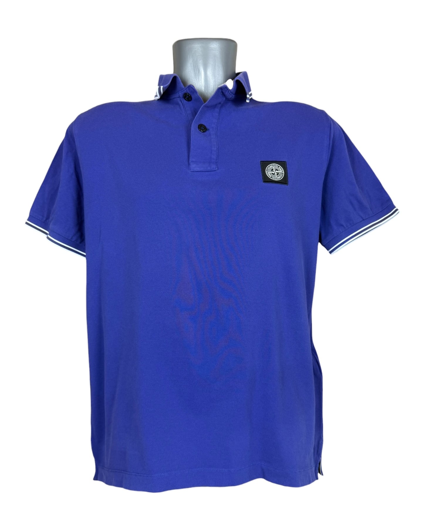 Stone Island Poloshirt Lila Größe L