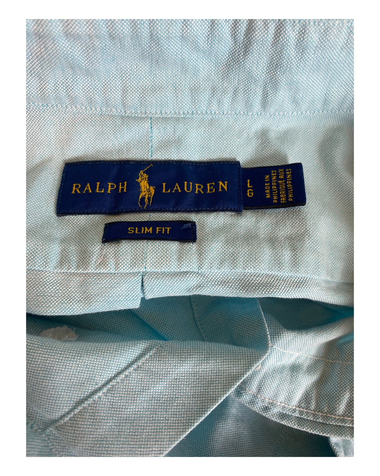 Polo Ralph Lauren Oxfordhemd türkis Größe L
