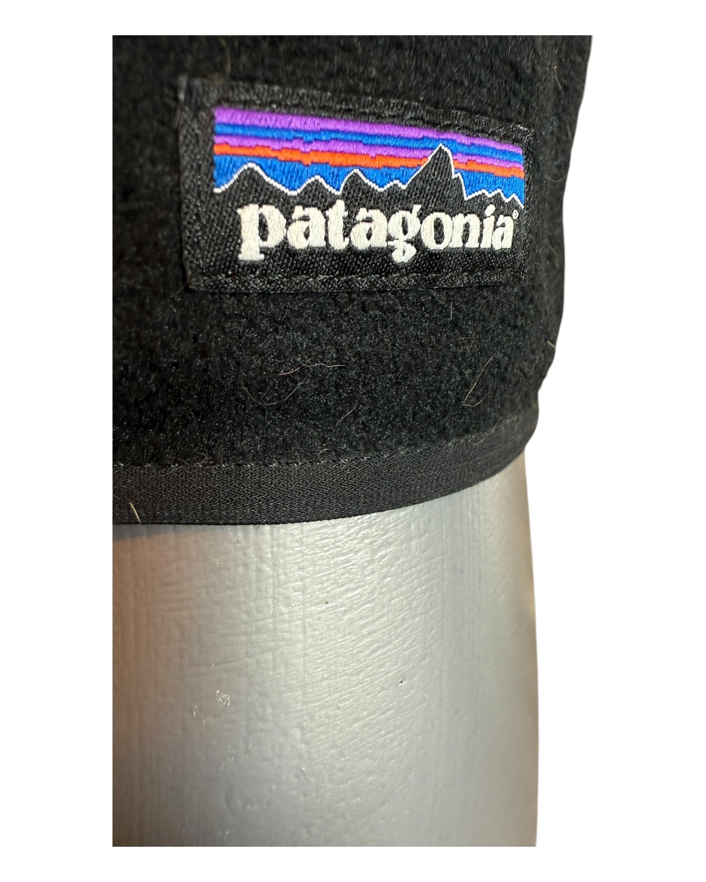 Patagonia Fleece Weste schwarz Größe S