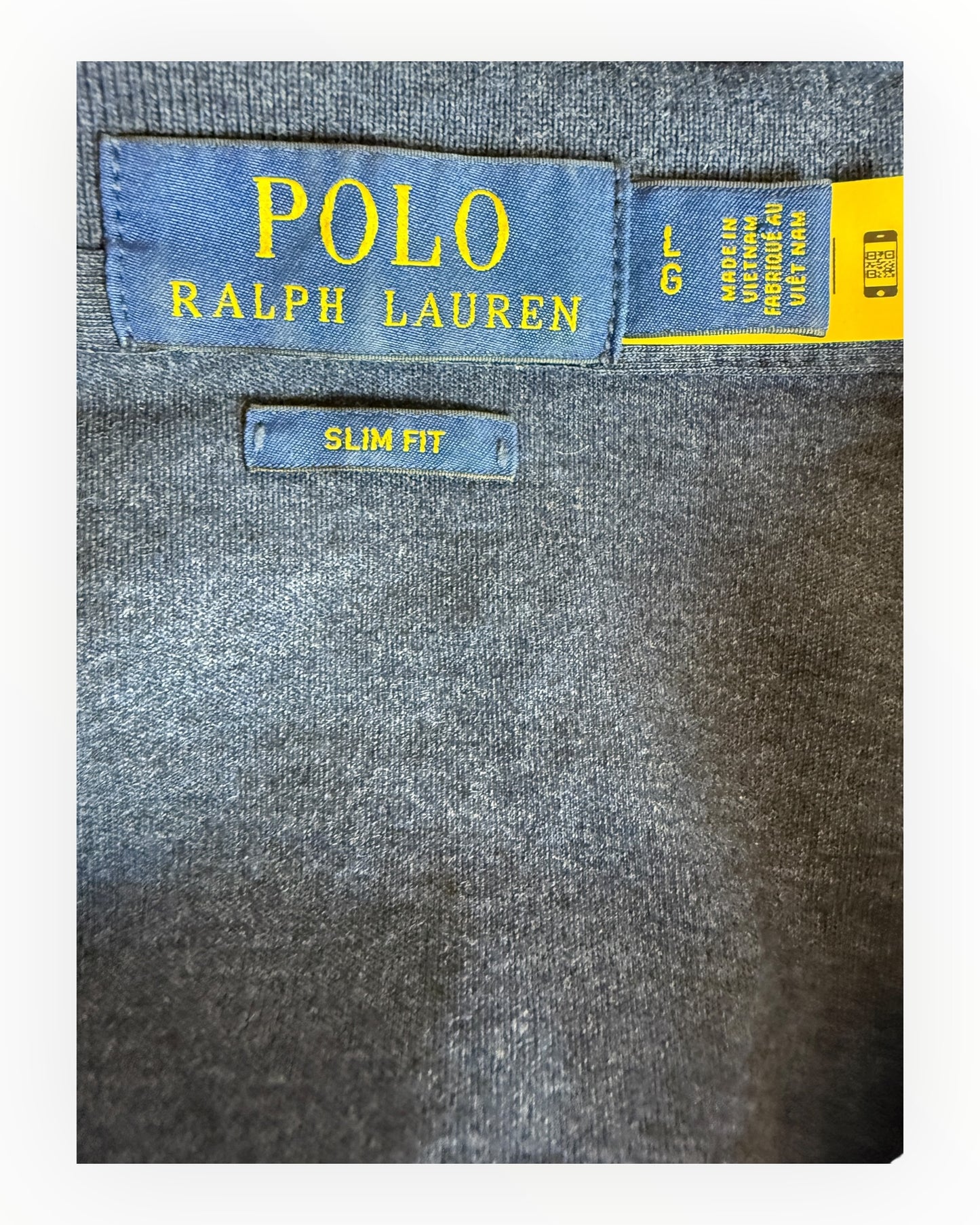 Polo Ralph Lauren Poloshirt marineblau Größe L