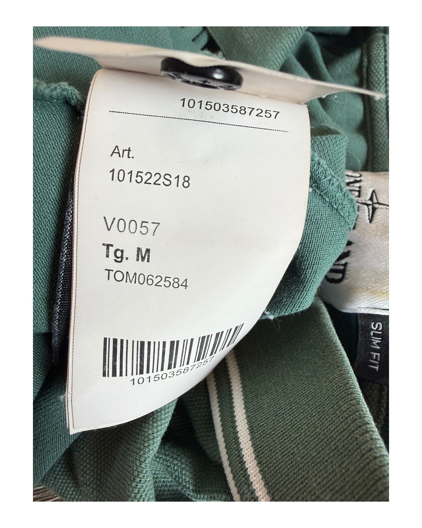 Stone Island Poloshirt grün Größe M