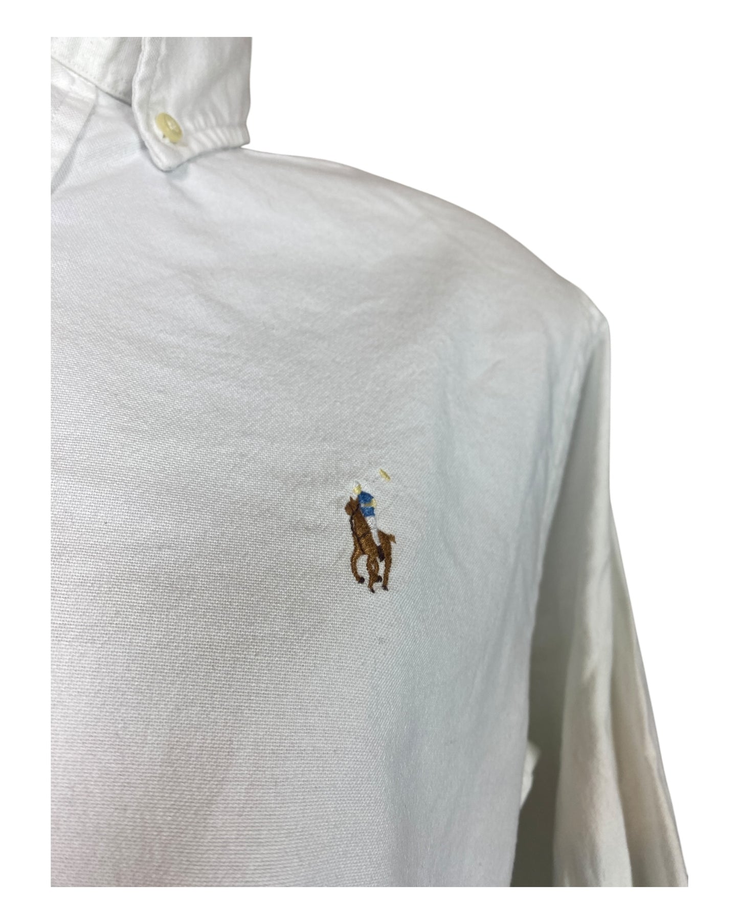 Polo Ralph Lauren Oxfordhemd weiß Größe M