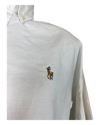 Polo Ralph Lauren Oxfordhemd weiß Größe M