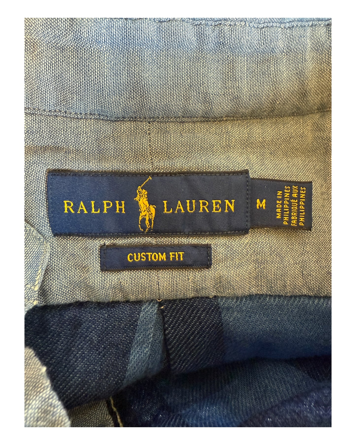 Polo Ralph Lauren Hemd blau Größe M