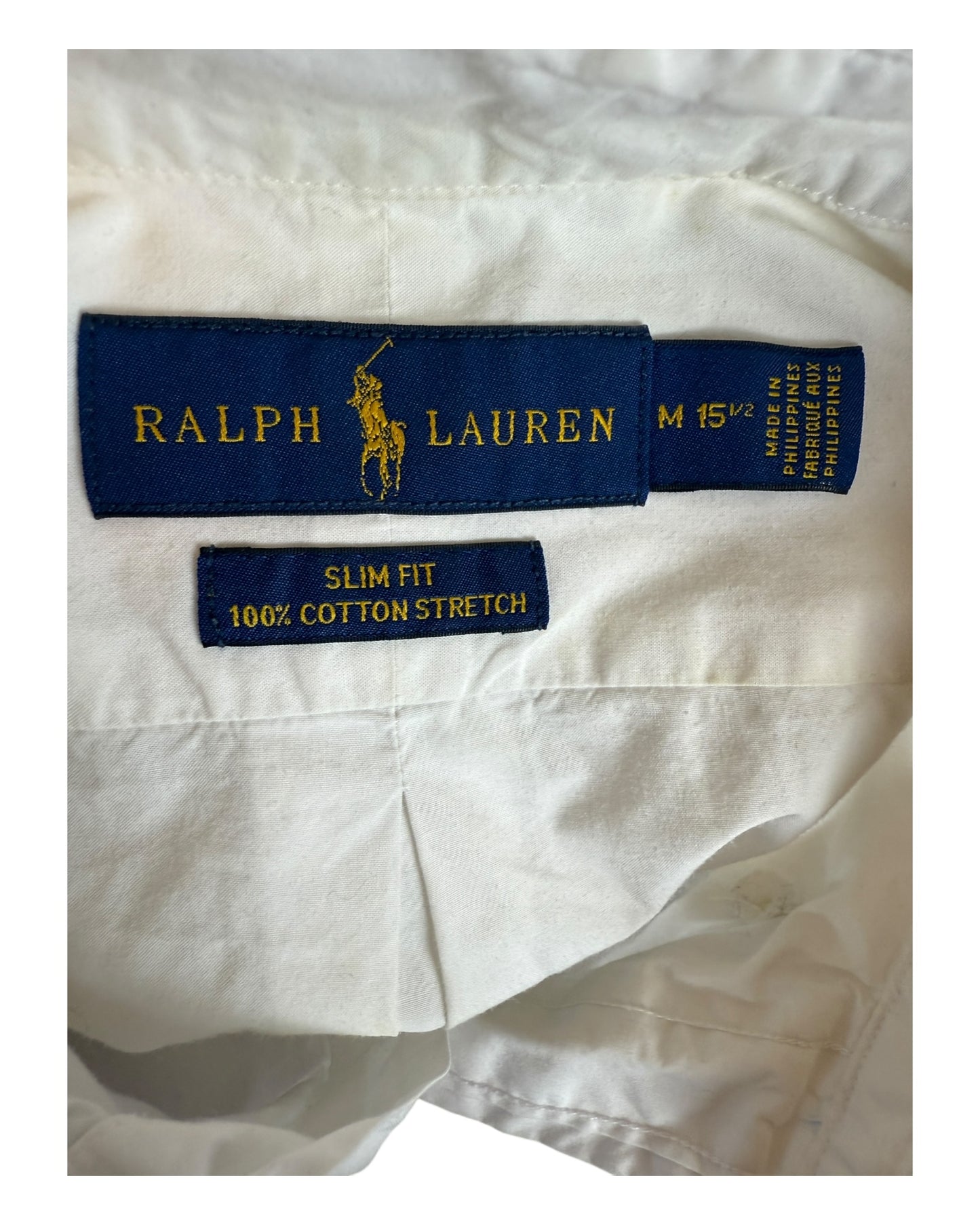 Polo Ralph Lauren Hemd weiß Größe M