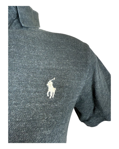 Polo Ralph Lauren Poloshirt schwarz meliert Größe M