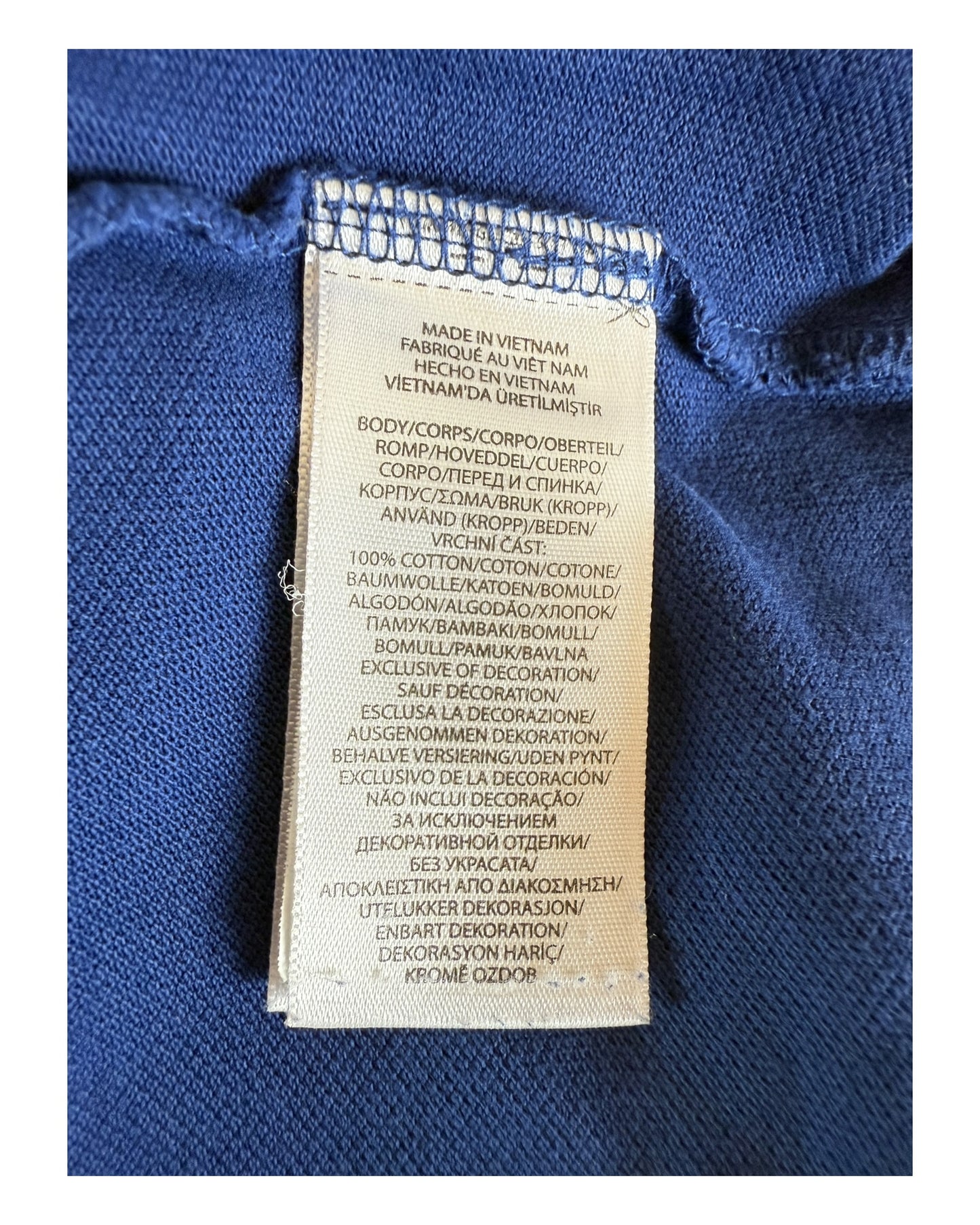 Polo Ralph Lauren Poloshirt marineblau Größe L
