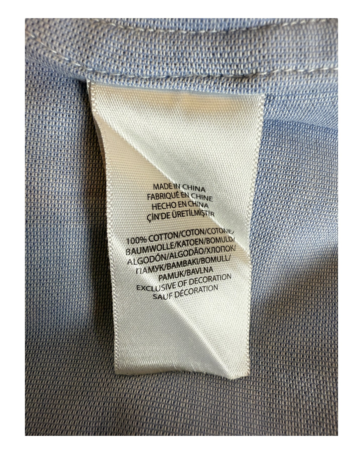 Polo Ralph Lauren Knit Oxfordhemd hellblau Größe L