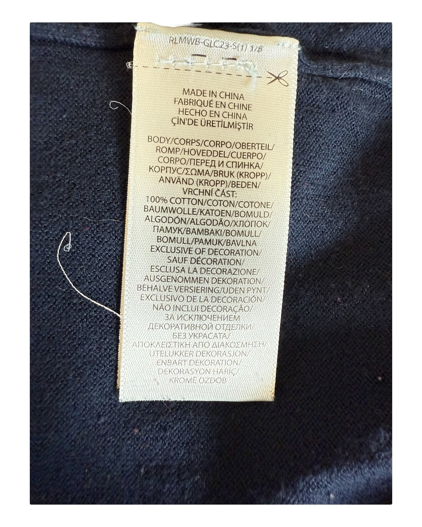 Polo Ralph Lauren Pullover marineblau Größe M