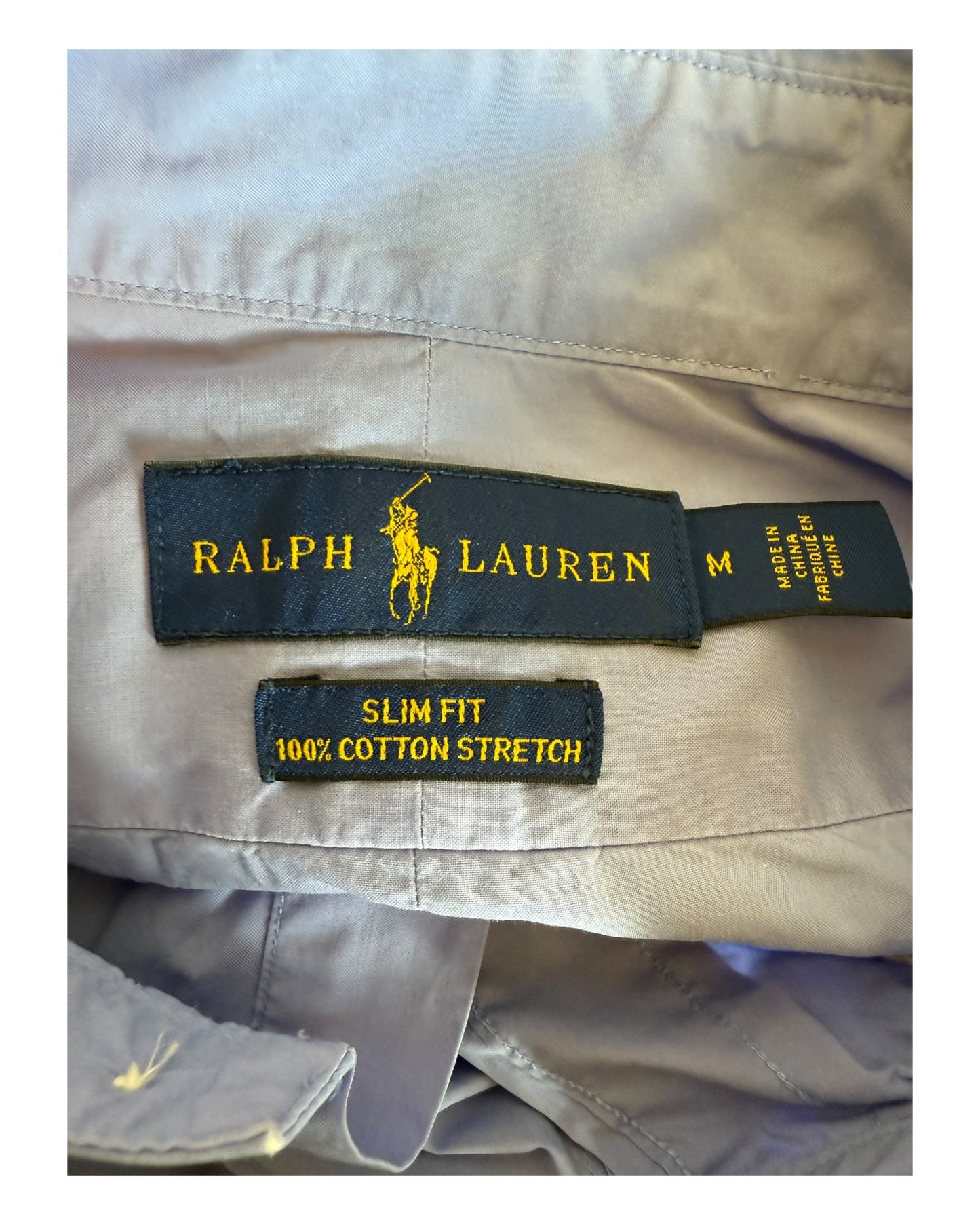 Polo Ralph Lauren Hemd hellblau Größe M