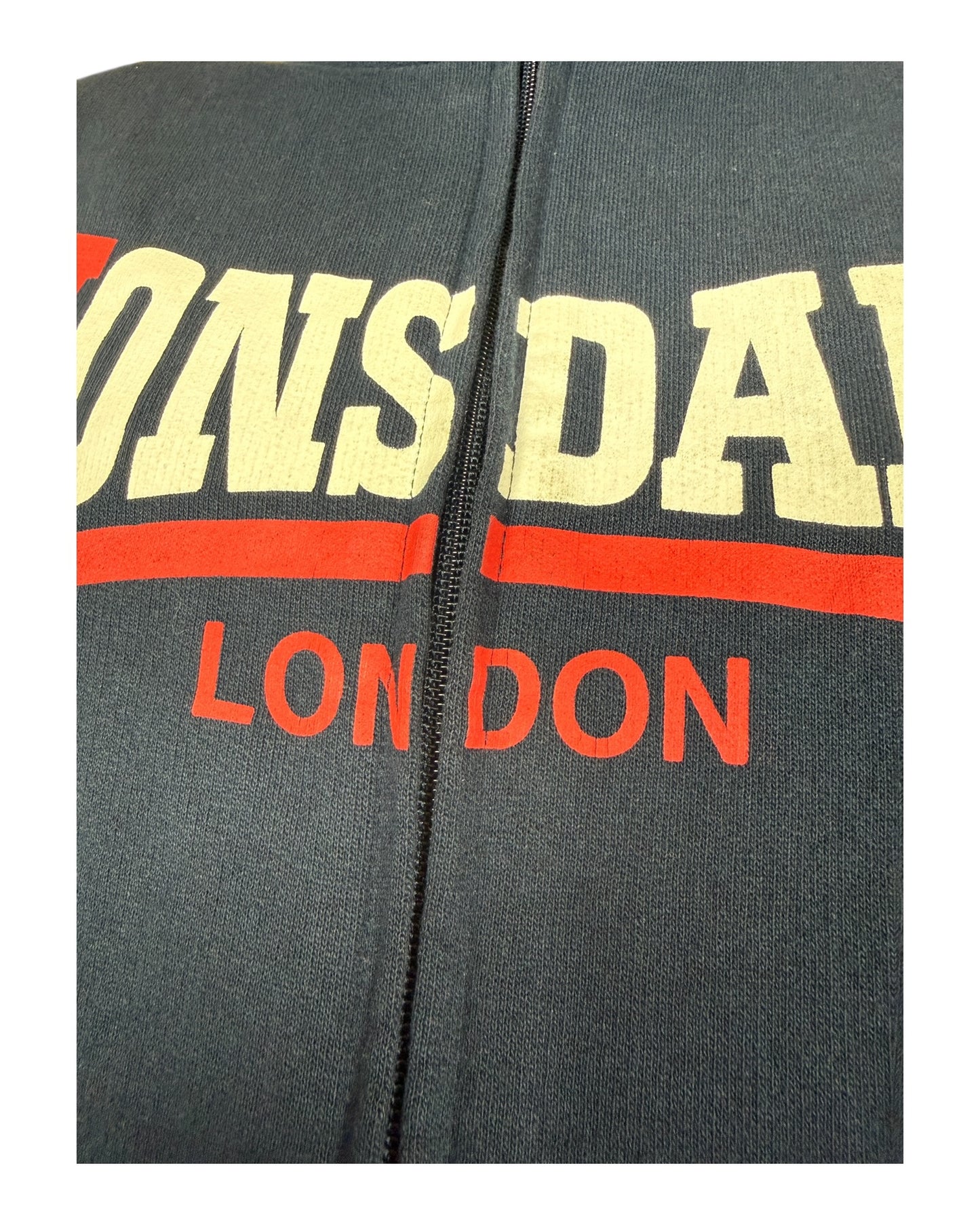 Lonsdale Strickjacke marineblau Größe XL