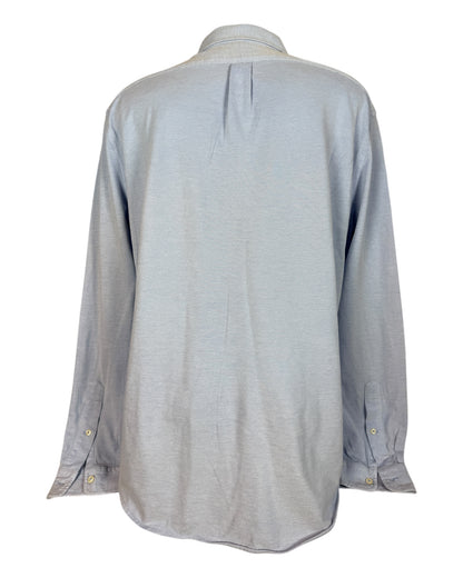 Polo Ralph Lauren Knit Oxfordhemd hellblau Größe L