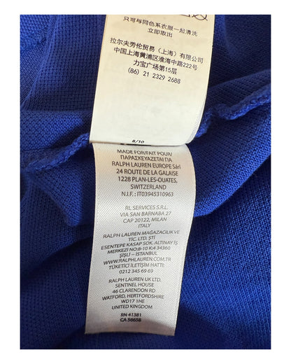 Polo Ralph Lauren Poloshirt blau Größe M