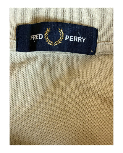 Fred Perry Poloshirt beige Größe L