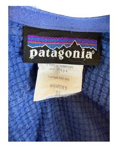 Patagonia Fleece Jacke hellblau Größe M