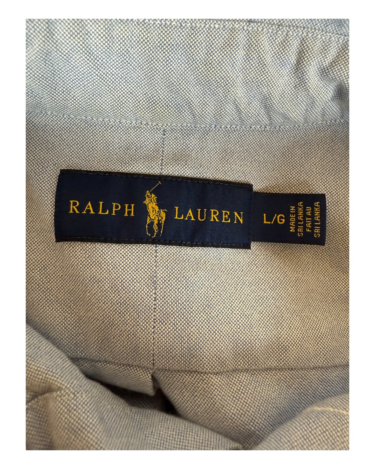 Polo Ralph Lauren Oxfordhemd hellblau Größe L