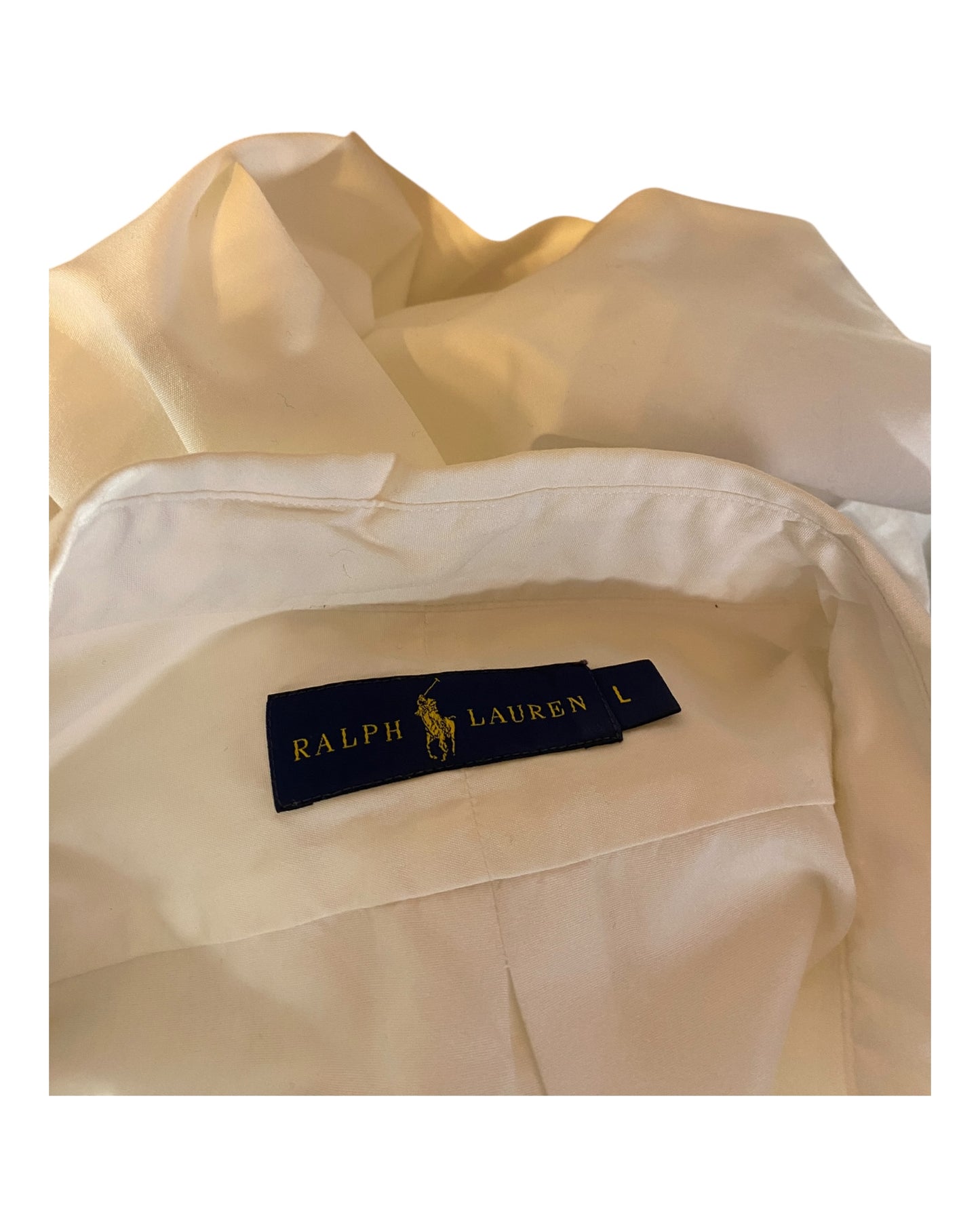Polo Ralph Lauren Hemd weiß Größe L
