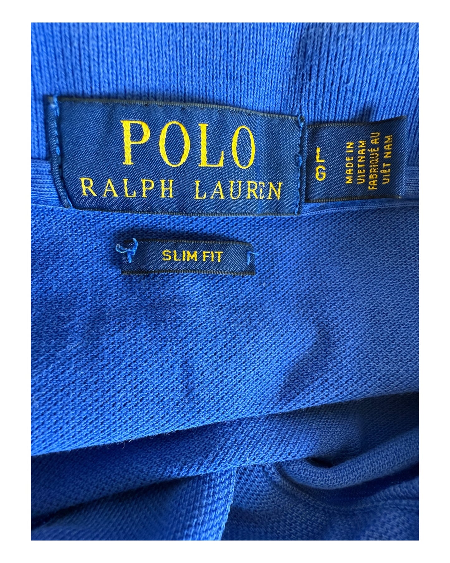 Polo Ralph Lauren Poloshirt blau Größe L