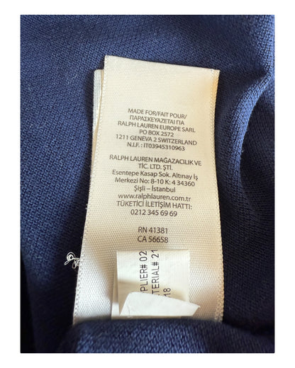 Polo Ralph Lauren Poloshirt marineblau  Größe M