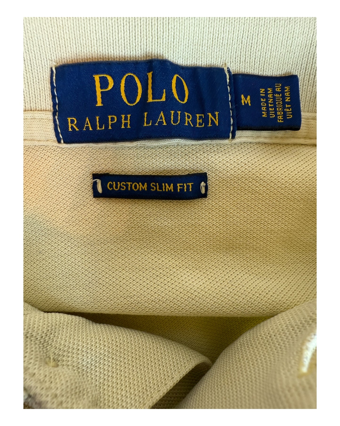 Polo Ralph Lauren Poloshirt gelb Größe M