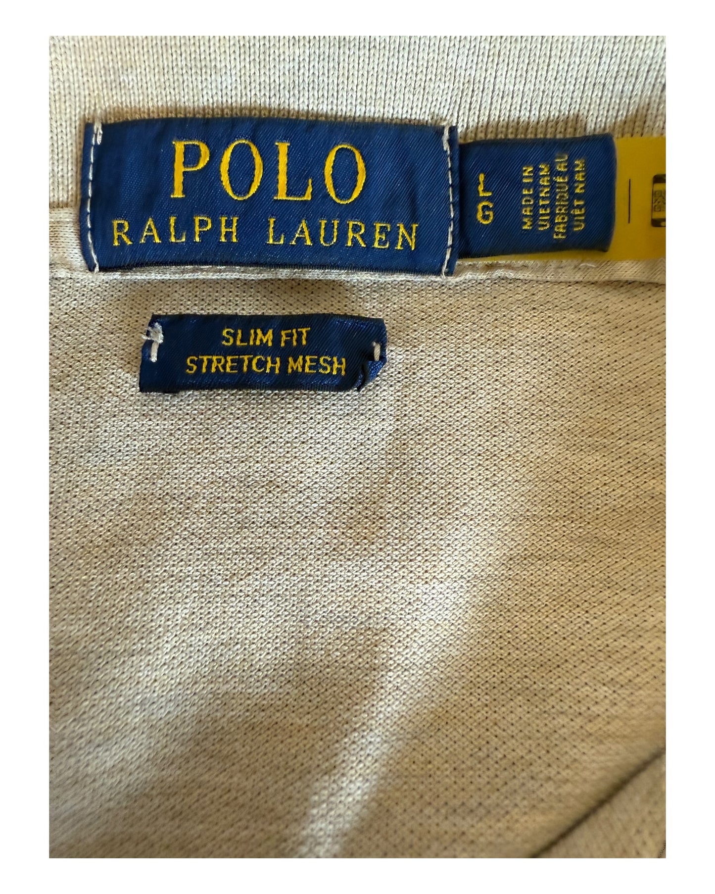 Polo Ralph Lauren Poloshirt beige Größe L