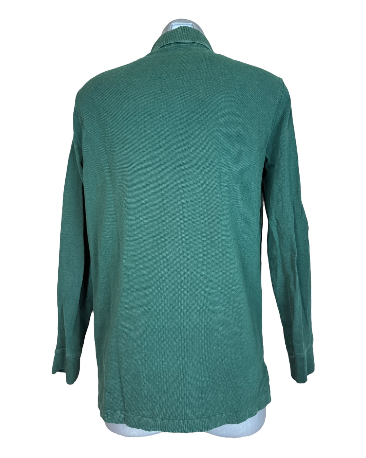 Polo Ralph Lauren langärmliges Poloshirt grün Größe M
