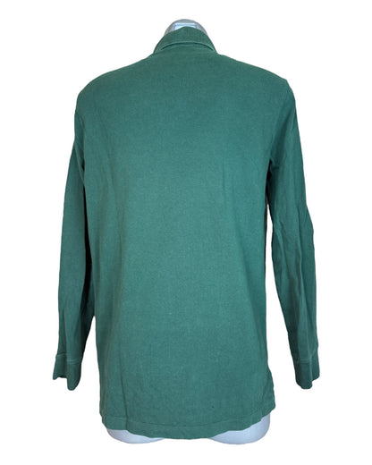 Polo Ralph Lauren langärmliges Poloshirt grün Größe M