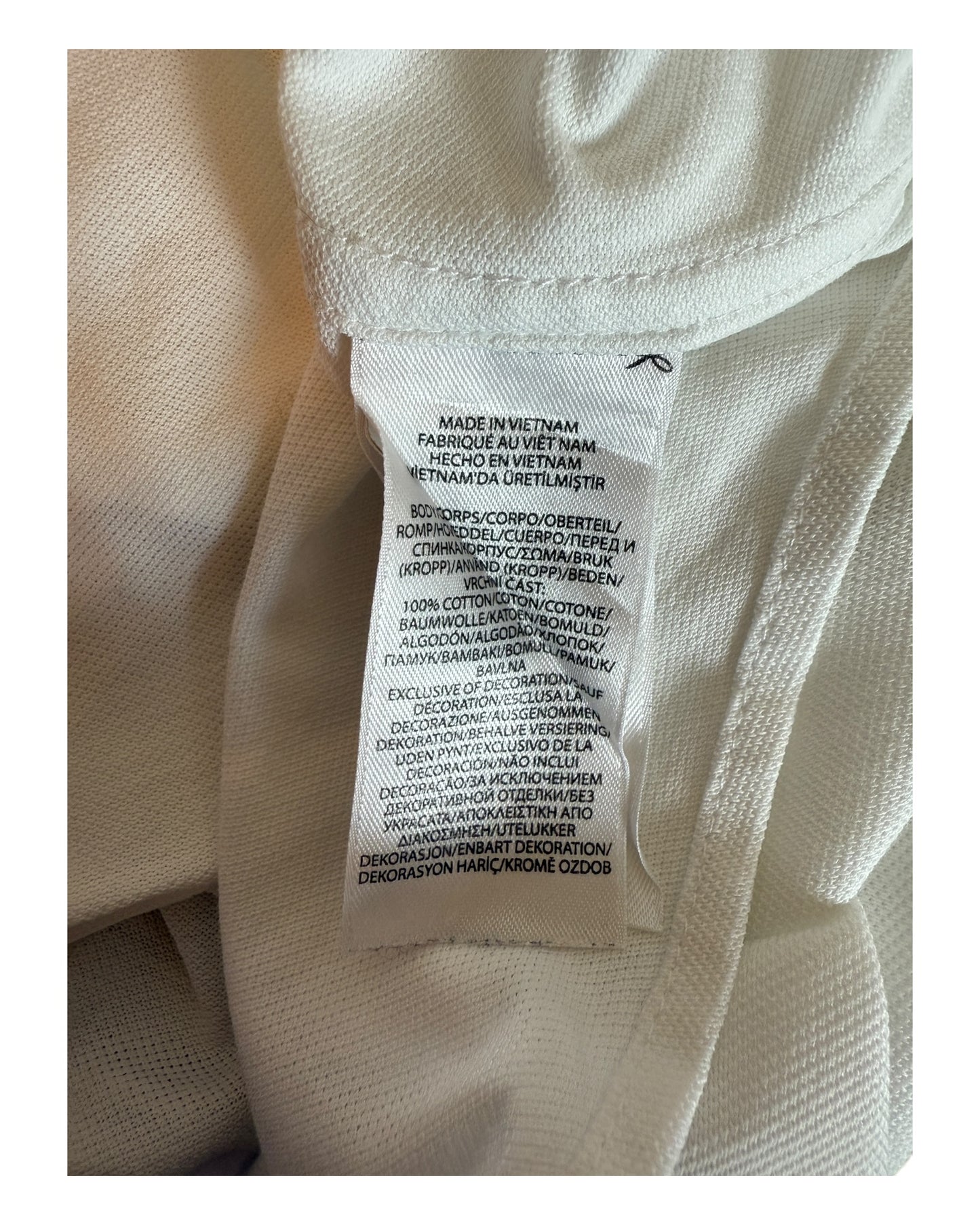 Polo Ralph Lauren Knit Oxfordhemd weiß Größe L