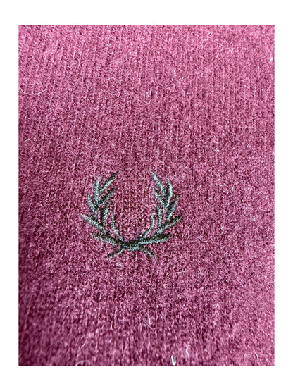 Fred Perry Pullover bordeauxrot Größe M
