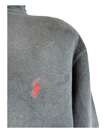 Polo Ralph Lauren Half Zip Pullover marineblau Größe L