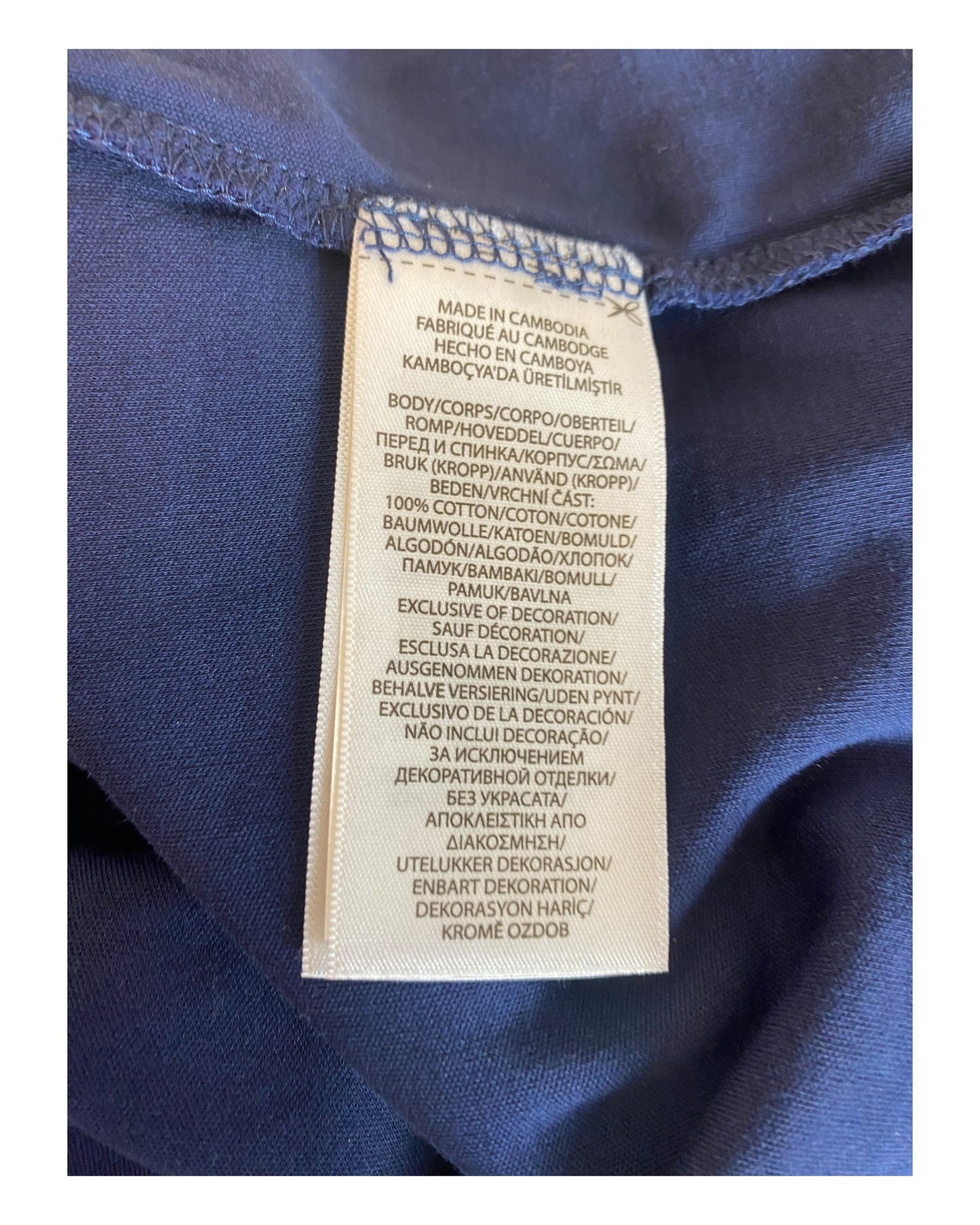 Polo Ralph Lauren Poloshirt marineblau Größe L