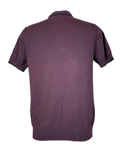 Fred Perry Poloshirt bordeauxrot Größe M