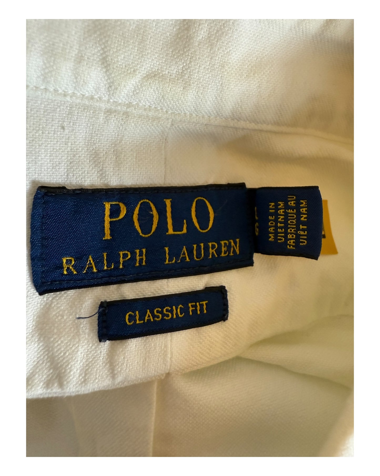 Polo Ralph Lauren Oxfordhemd weiß Größe L