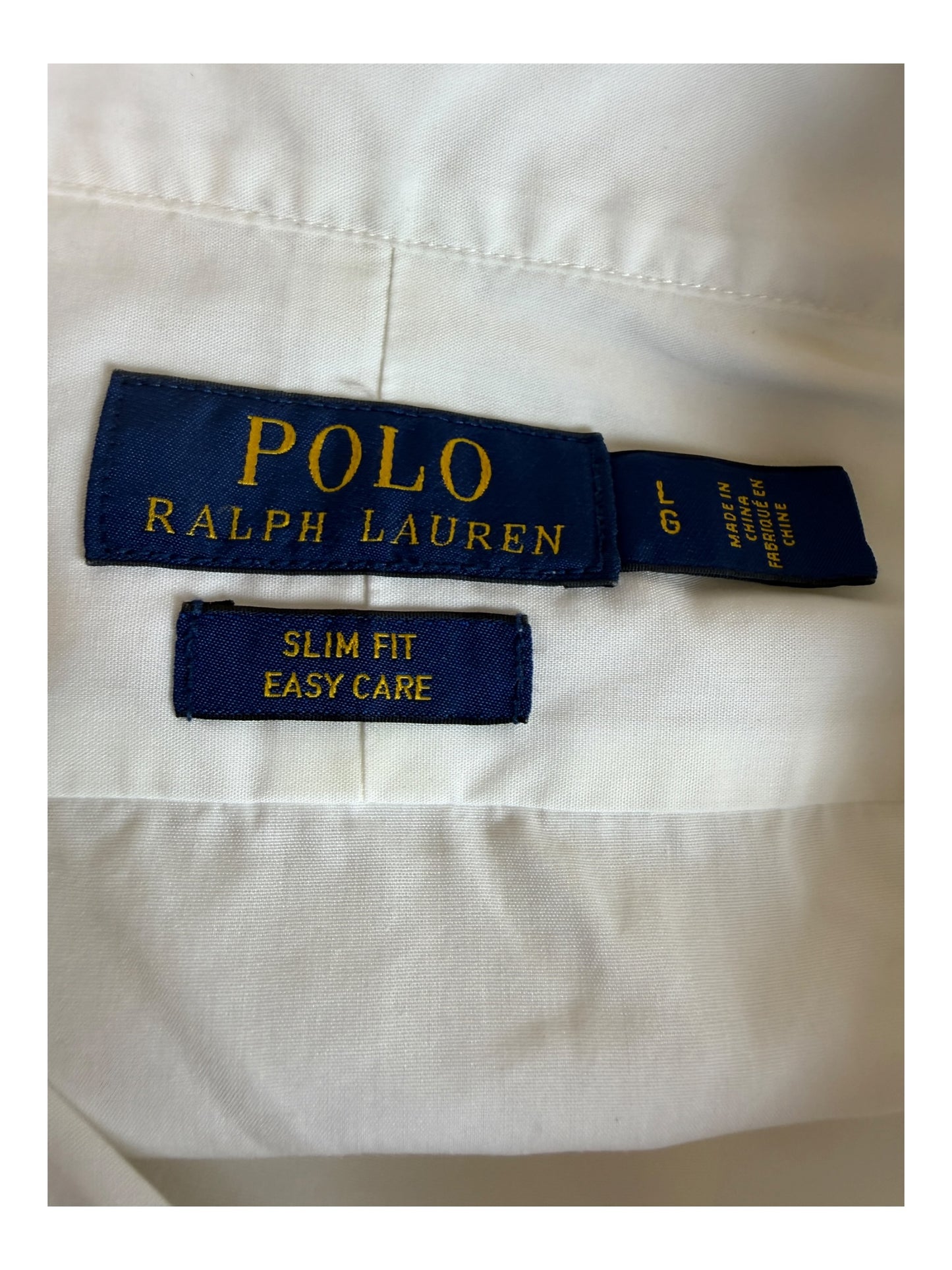 Polo Ralph Lauren Hemd weiß Größe L