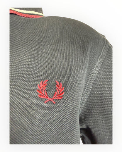 Fred Perry Poloshirt marineblau Größe L