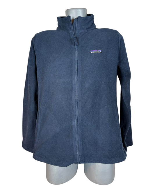 Patagonia Fleece Jacke marineblau Größe L