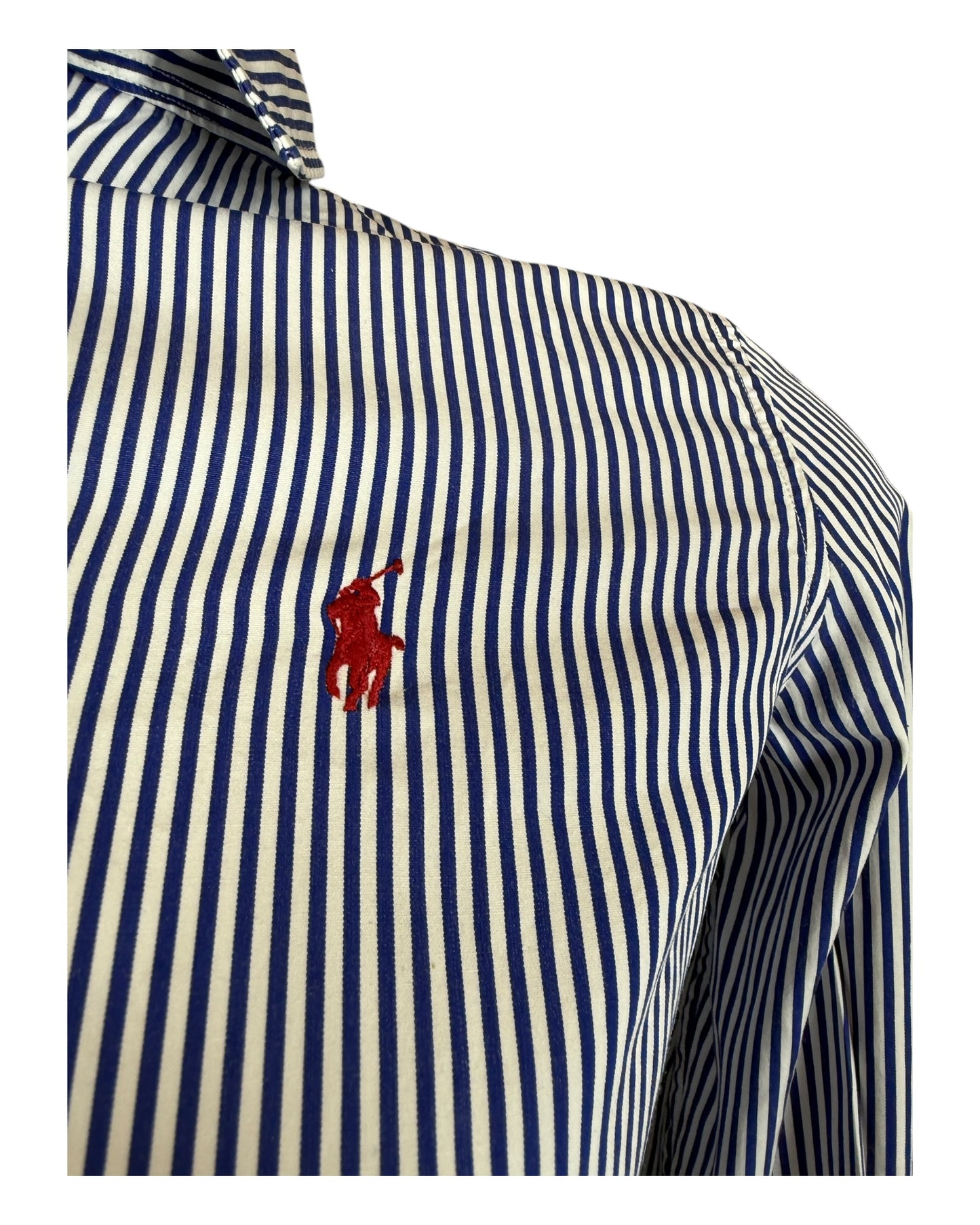 Polo Ralph Lauren Bluse blau weiß gestreift Größe S