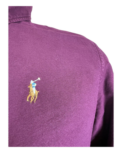 Polo Ralph Lauren Oxford Bluse bordeauxrot Größe S