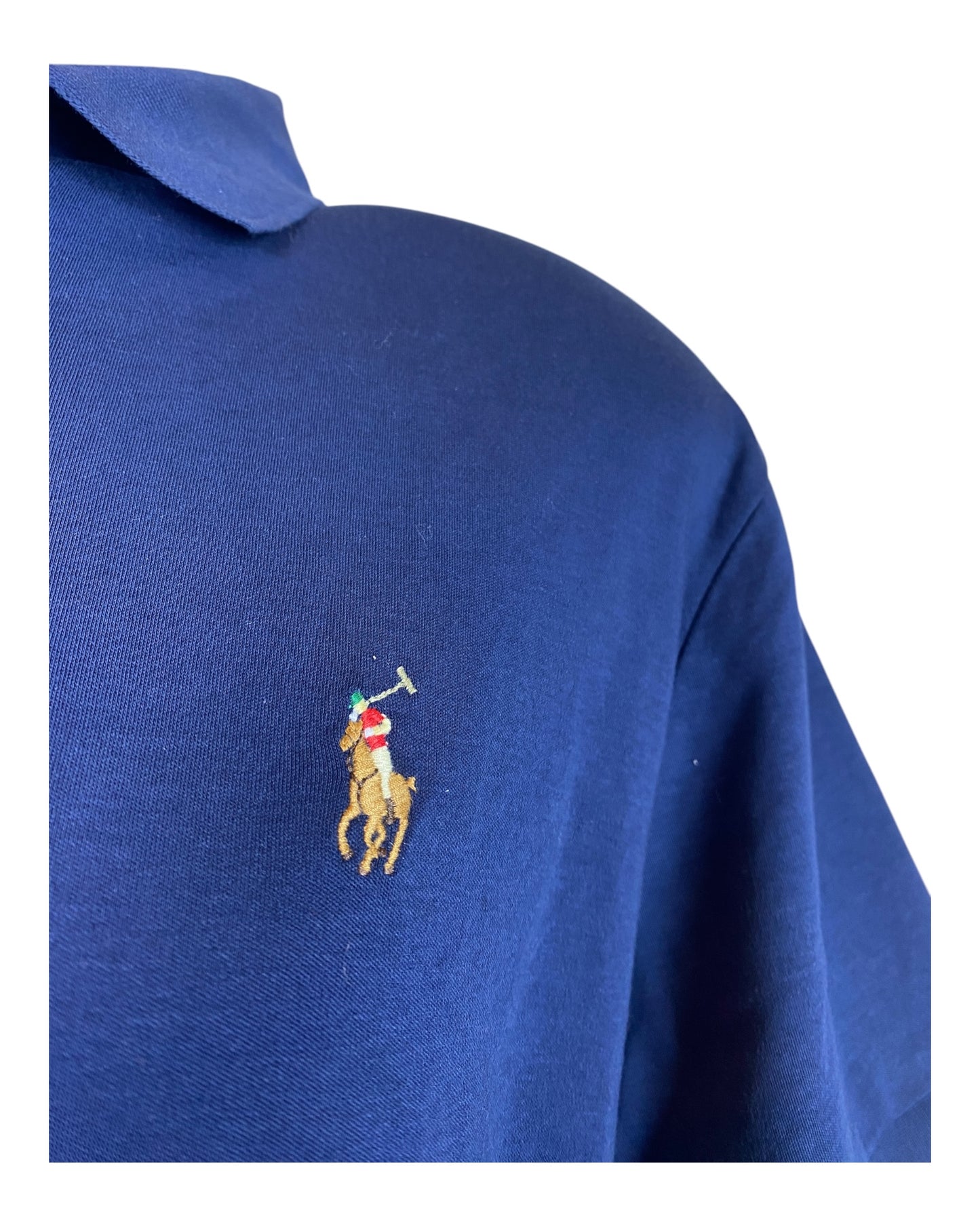 Polo Ralph Lauren Poloshirt marineblau Größe L