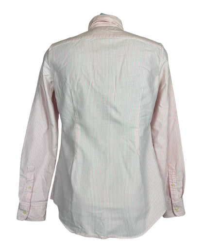 Polo Ralph Lauren Oxford Bluse rosa weiß gestreift Größe M