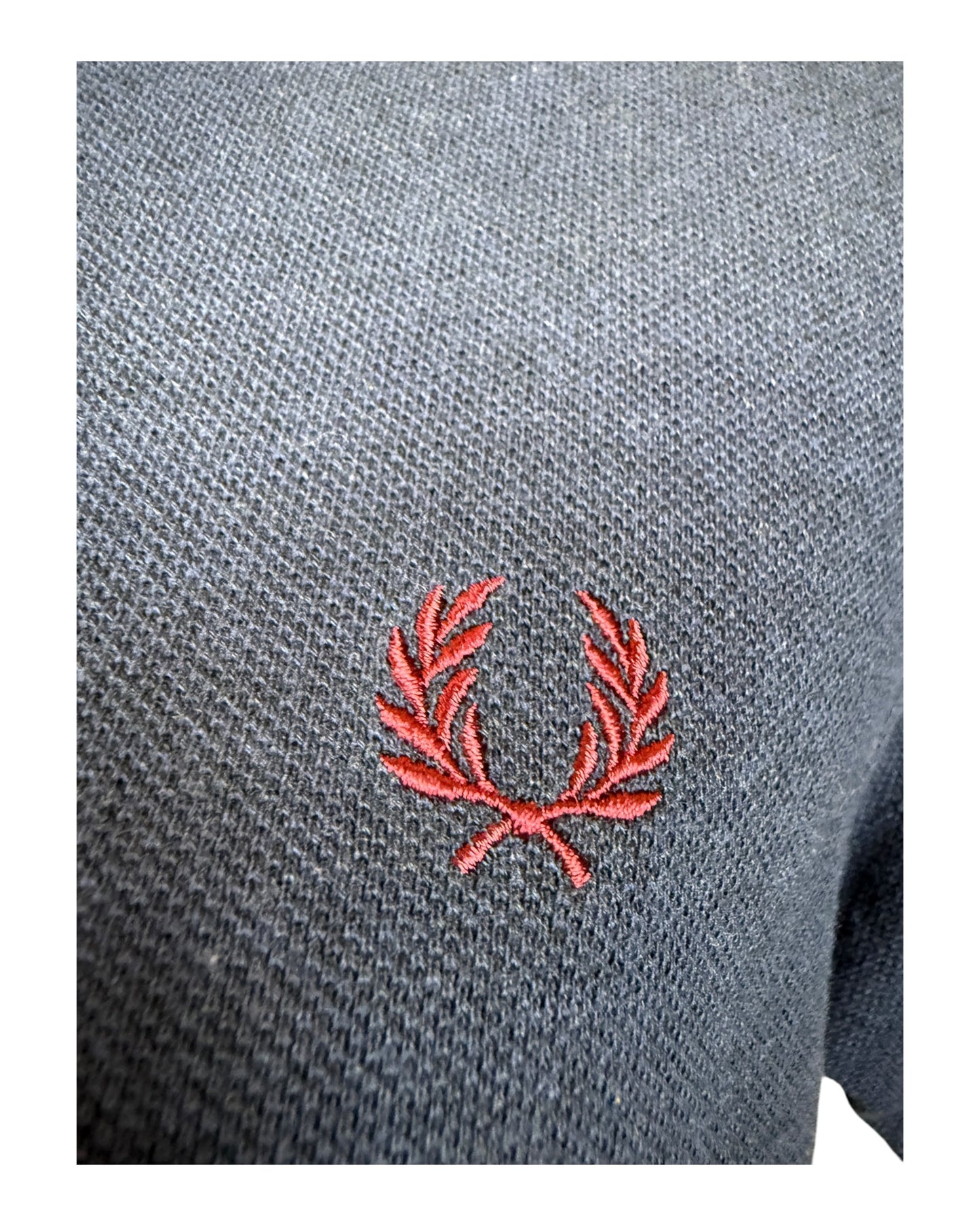 Fred Perry Poloshirt marineblau Größe L