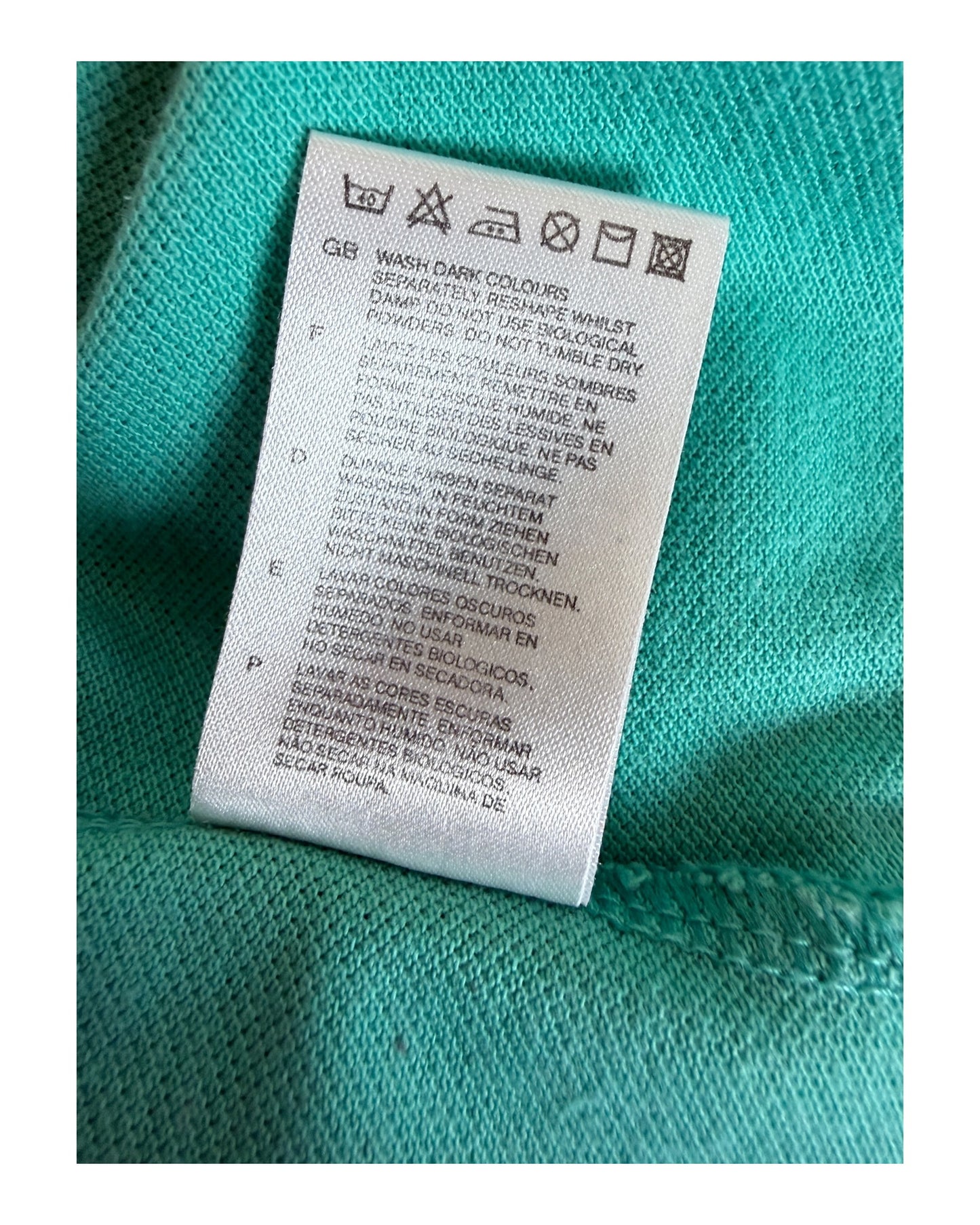 Fred Perry Poloshirt mint Größe L