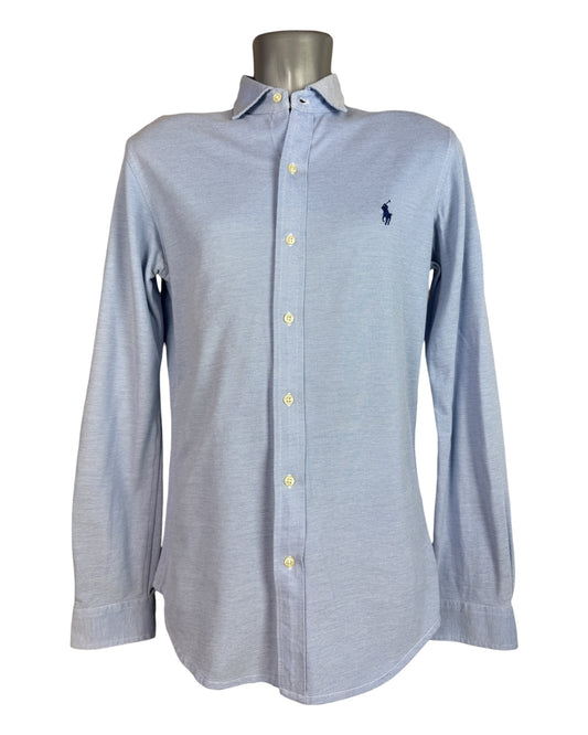 Polo Ralph Lauren Knit Oxfordhemd hellblau Größe M