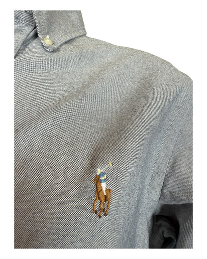 Polo Ralph Lauren Oxfordhemd grau Größe M