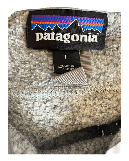 Patagonia Fleece Weste grau Größe L
