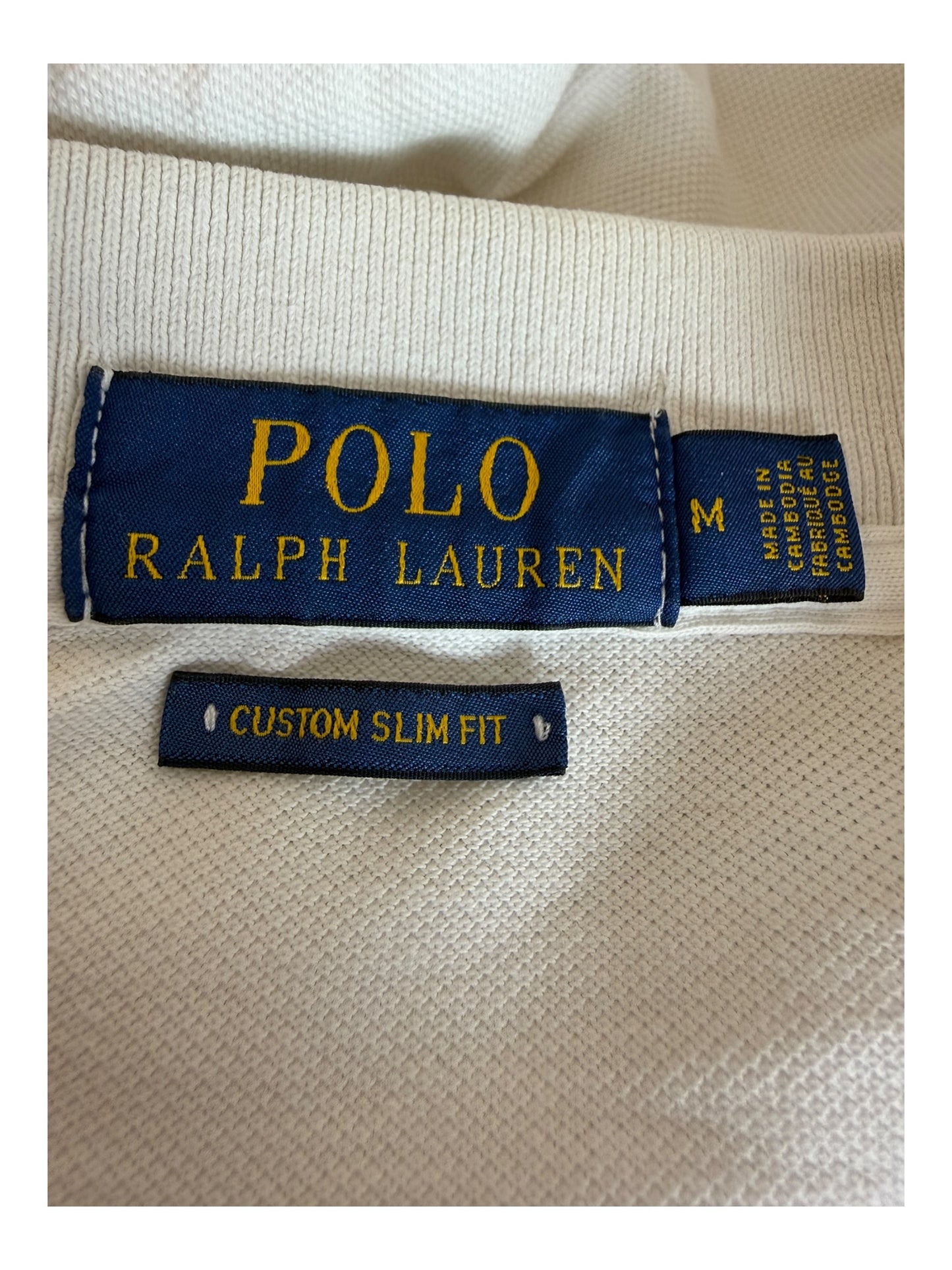 Polo Ralph Lauren Poloshirt weiß Größe M