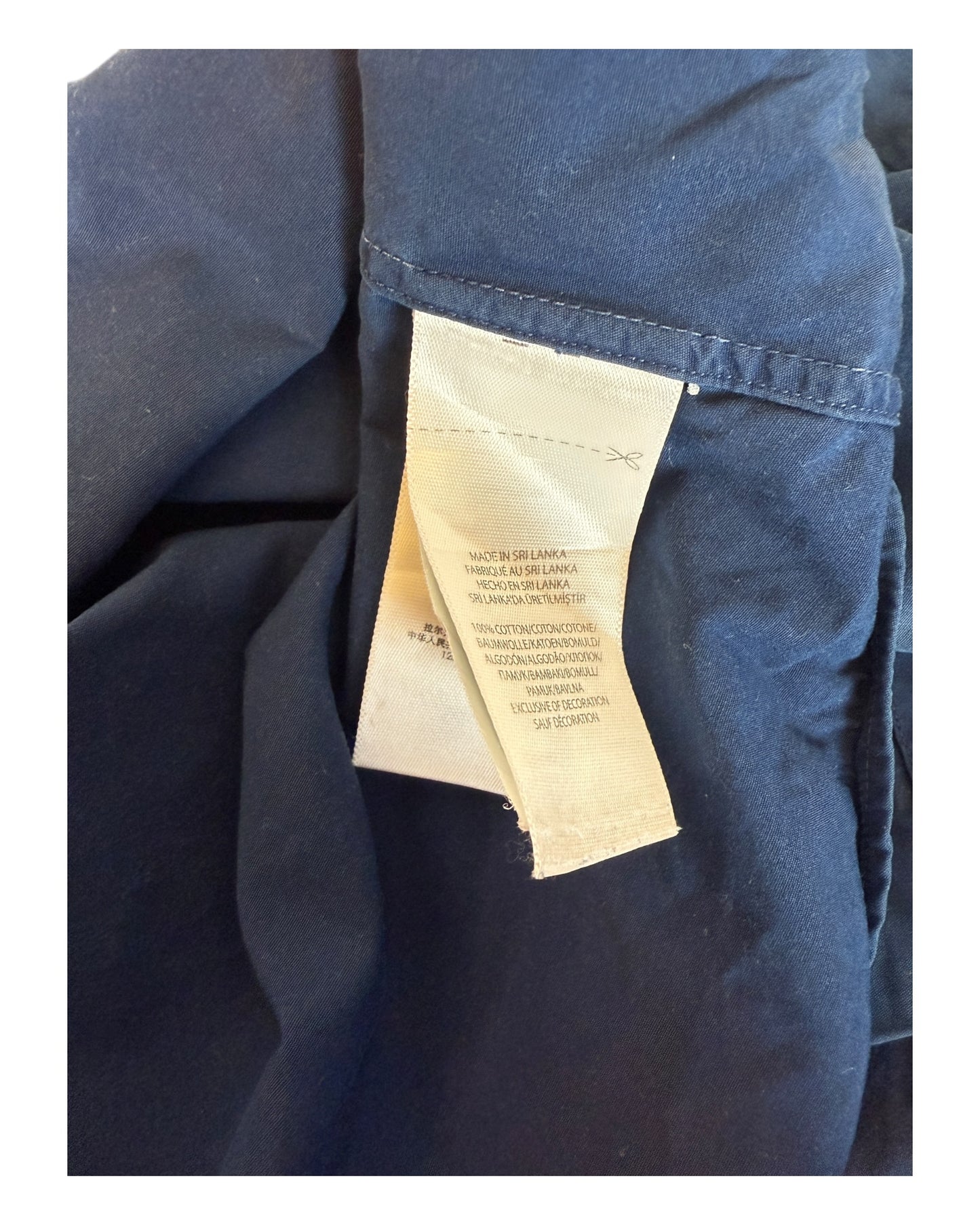Polo Ralph Lauren Hemd marineblau Größe M
