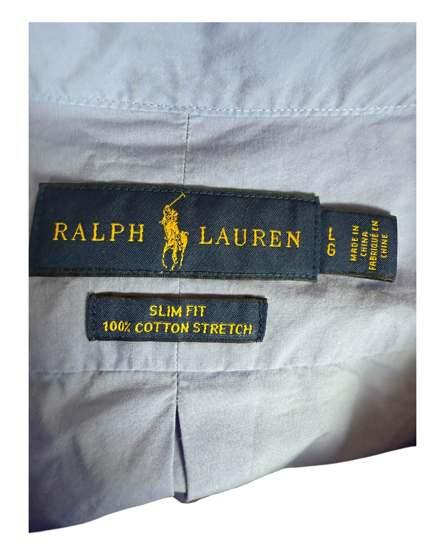 Polo Ralph Lauren Hemd blau Größe L