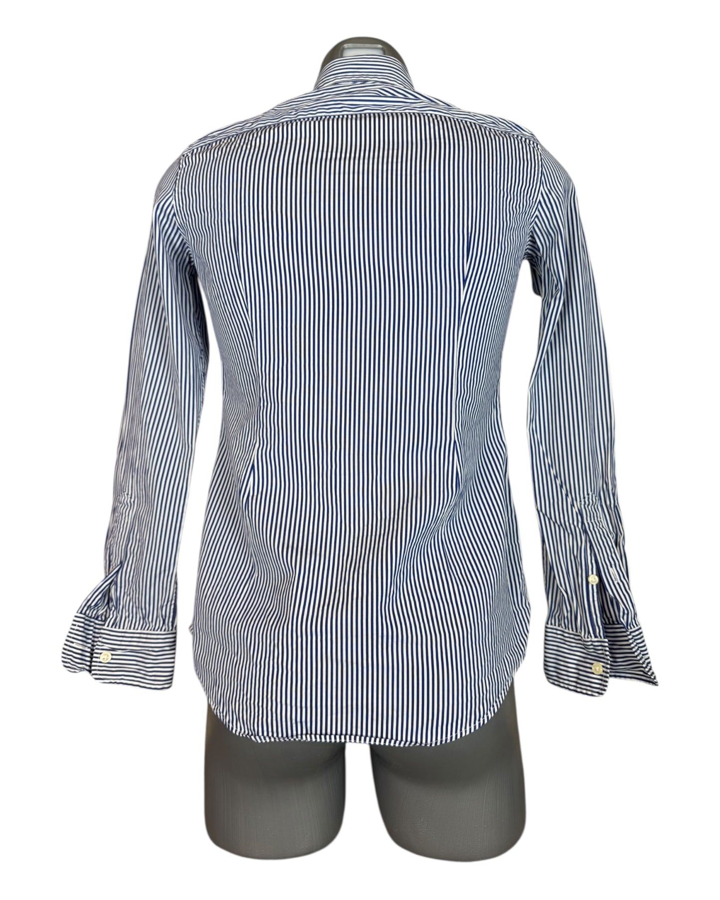 Polo Ralph Lauren Bluse blau weiß gestreift Größe S