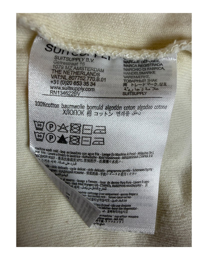Suit Supply Poloshirt creme Größe L
